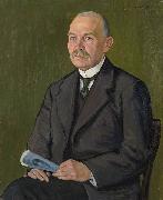 Aleksander Uurits Portrait of K. E. Soot painting